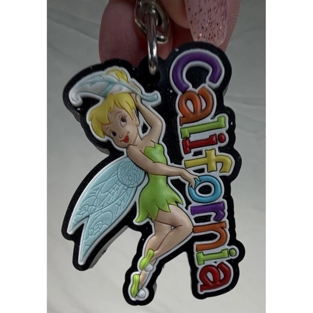 DISNEY TINKER BELL KEY RING BAG CHARM